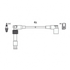 134759 HITACHI Комплект проводов зажигания