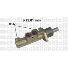 05-0411 METELLI Главный тормозной цилиндр