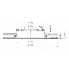 BDC4528 QUINTON HAZELL Тормозной диск