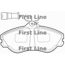 FBP1534 FIRST LINE Комплект тормозных колодок, дисковый тормоз
