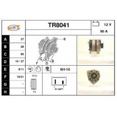 TR8041 SNRA Генератор