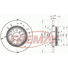 BD-3215-50 FREMAX Тормозной диск