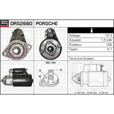 DRS2660 DELCO REMY Стартер