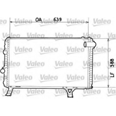 730942 VALEO Радиатор, охлаждение двигателя