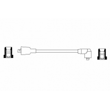 0 986 356 100 BOSCH Провод зажигания