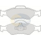 CBP0899 COMLINE Комплект тормозных колодок, дисковый тормоз