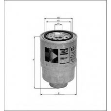 154074881330 MAGNETI MARELLI Топливный фильтр