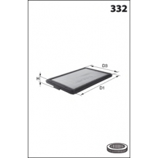 ELP3326 MECAFILTER Воздушный фильтр
