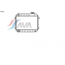 TO2068 AVA Радиатор, охлаждение двигателя