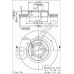 09.7196.14 BREMBO Тормозной диск