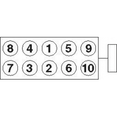 22-51103B GOETZE Комплект болтов головки цилидра