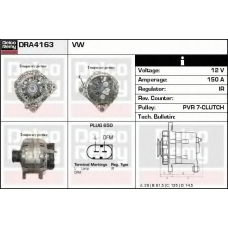 DRA4163 DELCO REMY Генератор