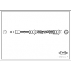 19032617 CORTECO Тормозной шланг