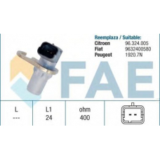 79116 FAE Датчик импульсов, маховик; датчик частоты вращения