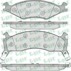 05P426 LPR Комплект тормозных колодок, дисковый тормоз
