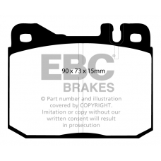 DP261 EBC Brakes Колодки тормозные