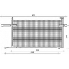 350203396000 MAGNETI MARELLI Конденсатор, кондиционер