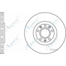 DSK2836 APEC Тормозной диск