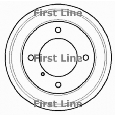 FBR707 FIRST LINE Тормозной барабан