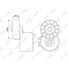 PT3190 LYNX Натяжитель ремня