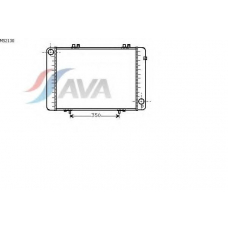 MS2130 AVA Радиатор, охлаждение двигателя
