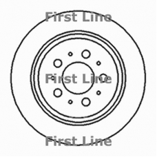 FBD1203 FIRST LINE Тормозной диск