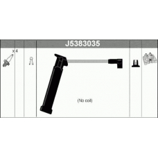 J5383035 NIPPARTS Комплект проводов зажигания