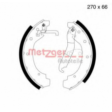 MG 399 METZGER Комплект тормозных колодок