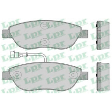 05P1268 LPR Комплект тормозных колодок, дисковый тормоз