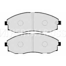 J3600516 NIPPARTS Комплект тормозных колодок, дисковый тормоз