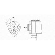 943356606010 MAGNETI MARELLI Генератор