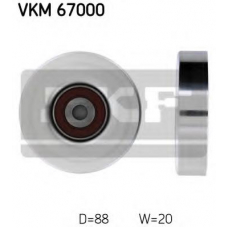 VKM 67000 SKF Паразитный / ведущий ролик, поликлиновой ремень