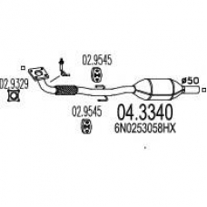 04.3340 MTS Катализатор