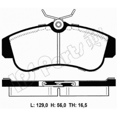 IBD-1015 IPS Parts Комплект тормозных колодок, дисковый тормоз