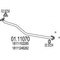 01.11070 MTS Труба выхлопного газа