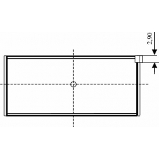 AEB4844 STD AE Шатунный подшипник