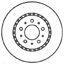 561470BC BENDIX Тормозной диск