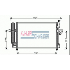 5720071 KUHLER SCHNEIDER Конденсатор, кондиционер