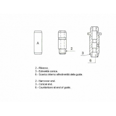 01-1979 METELLI Направляющая втулка клапана