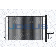 221V02 JDEUS Теплообменник, отопление салона