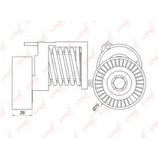 PT-3038 LYNX Натяжитель ремня навесного оборудования