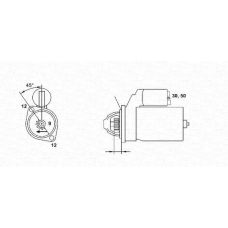 943251625010 MAGNETI MARELLI Стартер