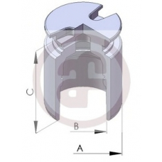 D02554 AUTOFREN SEINSA Поршень, корпус скобы тормоза