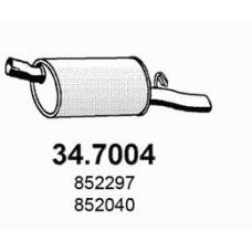 34.7004 ASSO Глушитель выхлопных газов конечный