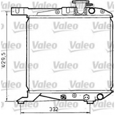 730168 VALEO Радиатор, охлаждение двигателя