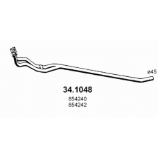 34.1048 ASSO Труба выхлопного газа