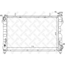 10-25475-SX STELLOX Радиатор, охлаждение двигателя