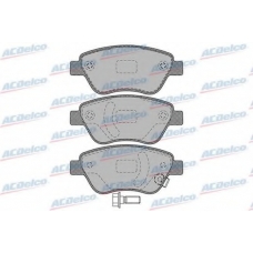 AC827781D AC Delco Комплект тормозных колодок, дисковый тормоз