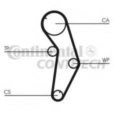 CT821K1 CONTITECH Комплект ремня грм