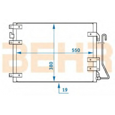 7402500 BEHR Condenser